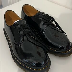 Dr. Martens 1461 Black Patent Leather Boots